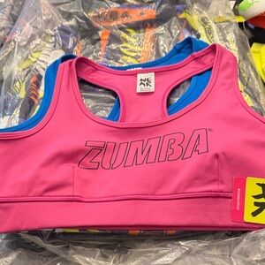Zumba Pink Sports Bra
